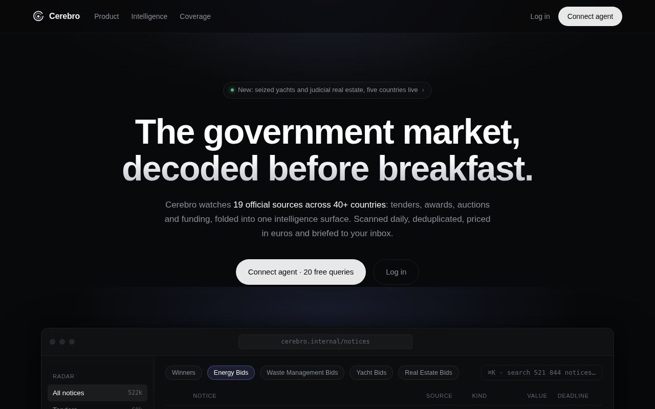 Cerebro website